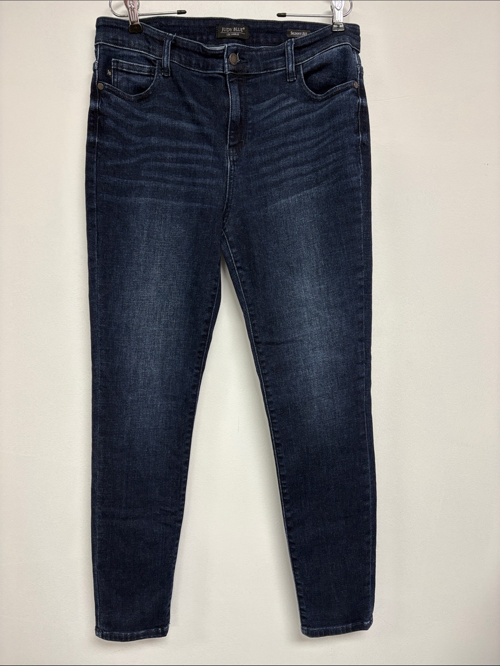 Judy Blue Skinny Fit Jeans Size 13/31 Dark Wash Stretch Denim
